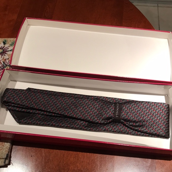 * SOLD* Men’s Canali tie, made in Italy - Picture 4 of 8